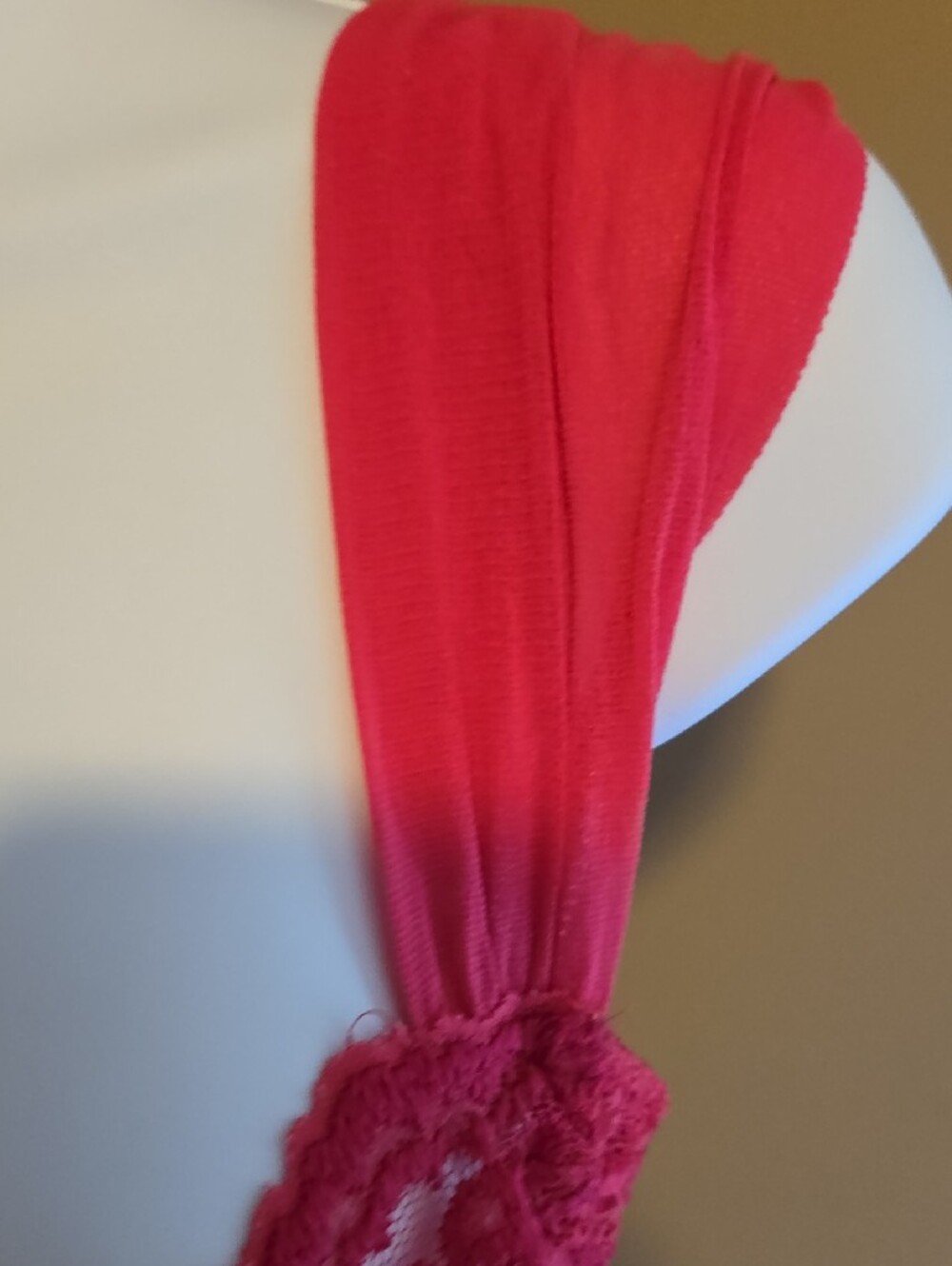 Victoria's Secret Hot Pink Lace Bodysuit - Picture 4 of 14